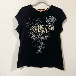 Vintage Y2K 2000s mcbling Apple bottoms top